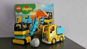 Lego Duplo 10931 Náklaďák a pásový bagr