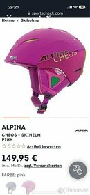 EDIT cena: Přilba ALPINA CHEOS - SKIHELM PINK