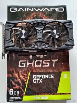 Gainward GTX 1660 SUPER Ghost 6G GDDR6 192bit + ZÁRUKA