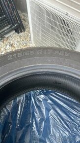 Prodej zimní 4 gum 215/55 R17 KUMHO