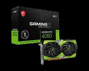 MSI GeForce RTX 4060 GAMING X NV EDITION 8G