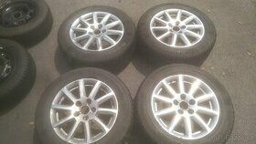 Originál ALU Audi 7,5x16 et45 5x112 66,5 + zimní 225/55/16