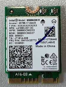 Intel Wi-Fi AC 9560 + Bluetooth adaptér