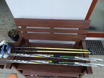 Běžky SKOL Biatlon 150cm NNN + hůlky BIRKI 125cm