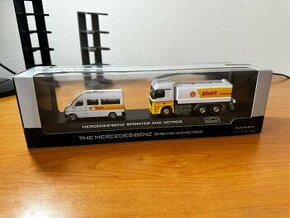 MERCEDES BENZ Sprinter + Actors Shell 1:72 moode - 1