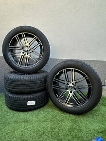 ALU kola 5x112 r18 s letnim pneu (aez)