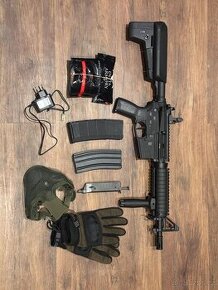 Airsoft zbraň Delta Armory AR15 RIS Charlie Black - 1