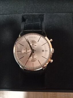 Pánské hodinky Prim Quartz, Chronograf