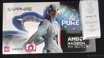 Nová Sapphire PURE Radeon RX 9070 XT 16G