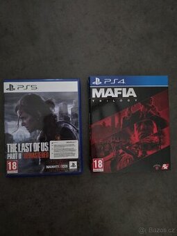 Last of us part 2 remastered PS5, Mafia Trilogy PS4