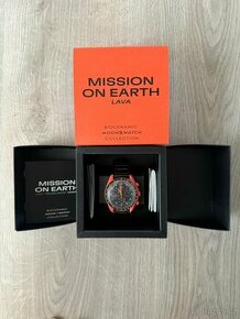 Omega x Swatch Moonswatch mission on Earth LAVA - 1