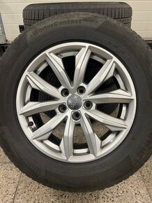 Zimní alu kola Audi 235/65/17 Continental 5X112