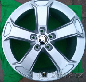 17"-ZÁNOVNÍ ALU DISKY 5x112 ŠKODA KAROQ+SUPERB-III