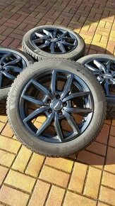 ALU kola DEZENT / ŠKODA / VW 5x112 R17 pneu 215/55/17 7mm