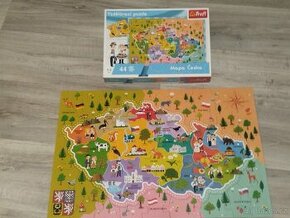 Trefí mapa česka puzzle - 1