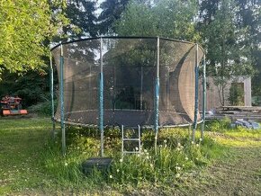 GoFit Trampolína 4,5m nové pružiny a skákací plocha. - 1