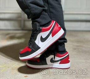 Air Jordan 1 Low Bred Toe - 1