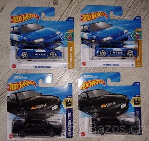 Hotwheels - 90 Honda Civic EF - Nissan Skyline GT-R (BNR32)