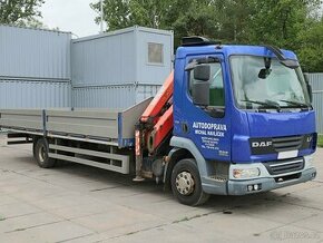 DAF LF 45.220, EURO 5 EEV, HLINÍKOVÉ ODJÍMATELNÉ BOČNICE, HY