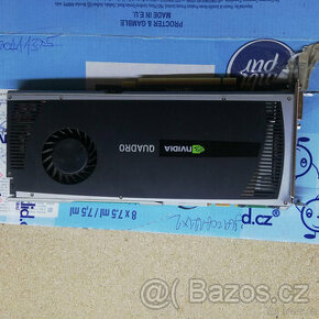 Cena za vsech 8 + 13 kusu NVIDIA Quadro 4000 2GB GDDR5 - 1