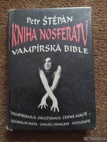 Kniha Nosferatu první vydání 1998 s podpisem