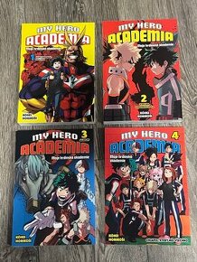 Moje hrdinská akademie ( My hero Academia ) manga 1-4