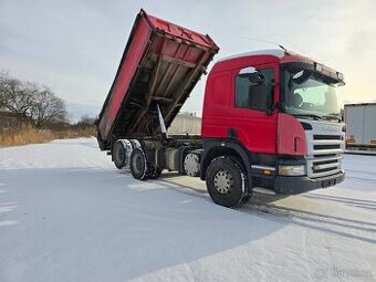 TŘÍSTRANNÝ SKLÁPĚČ SCANIA R420 r.v.2009, EURO 5, ZVEDAČKA