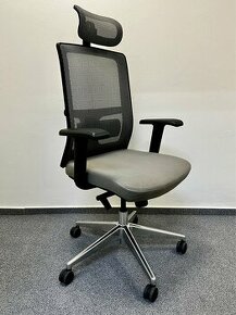 kancelářská židle s podhlavníkem