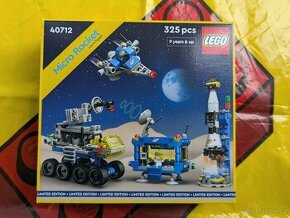 LEGO 40712 ICons Miniaturní startovací rampa pro raketu