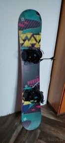 Snowboard s vazanim Ride