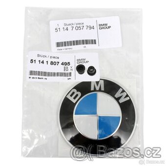 Prodám nový originální emblém/znak BMW obj.č.51147057794