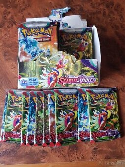 Pokemon karty scarlet & violet  booster