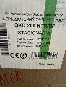 Bojler ohřívač vody Nepřímotopný