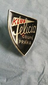 Odznak na masku Felicia klub Praha - 1