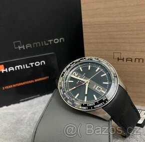 Hamilton, model Broadway GMT, orig. hodinky, NOVÉ 