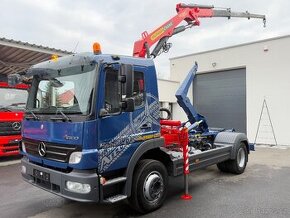 Obrázek k inzerátu: MERCEDES ATEGO 1224 HÁKOVÝ NOSIČ KONTEJNERŮ HYDRAULICKÁ RUKA