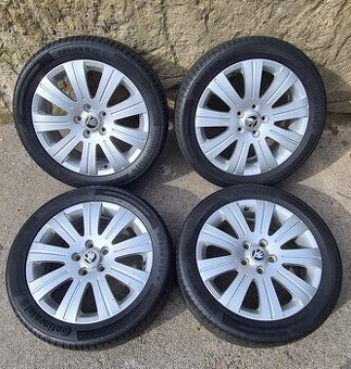 17" letní ALU sada original Škoda Flash 225/45 5x112