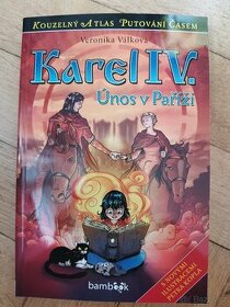 Kniha pro dívky Karel IV. Únos v Paříži nová