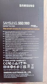 Samsung ssd 980 NVMe M.2, 1TB - 1