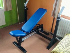 Bench press polohovací