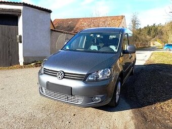 VW Caddy maxi 7 míst 1.6tdi 75kw SPĚCHÁ