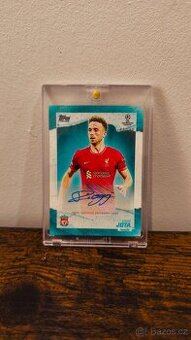 Diogo Jota Auto 48/49 Topps Gold Champions League 2021/22 - 1