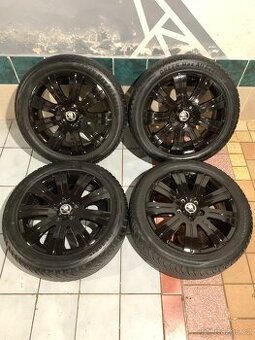 Alu kola Škoda R17 5X112 CELOROČNÍ PNEU 205/50 R17 FLASH - 1