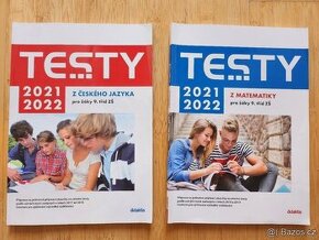 Testy z českého jazyka a matematiky pro žáky 9.tříd 2021/22