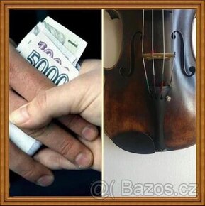 Koupím Housle Kontrabas Violoncello Viola Smyčce