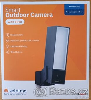 Netatmo Smart Outdoor Camera with Siren