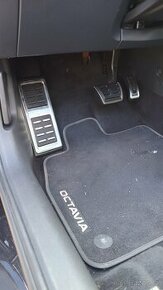 Kovové kryty pedálů Škoda Octavia Superb VW Passat Seat