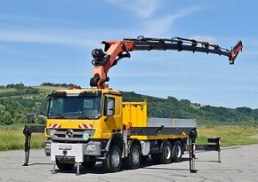 Mercedes-Benz Actros 4145 - valník s hydraulickou rukou