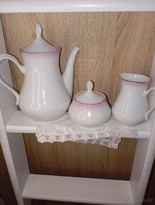 Retro porcelánový set ,,