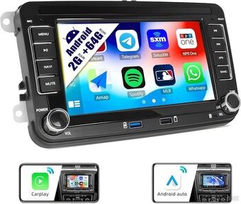 2G + 64G CAMECHO Android 13 Radio for VW